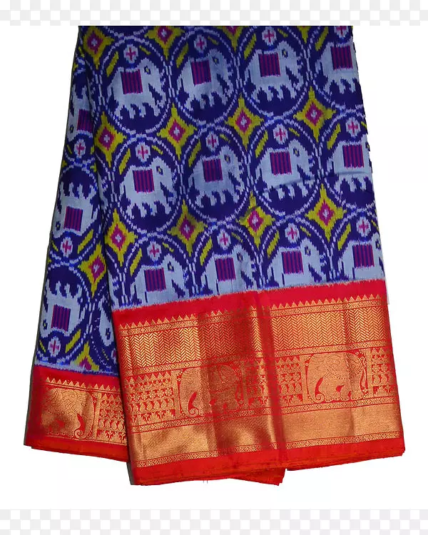 Pochampally saree ikat丝绸kanchipuram sari-sree边界