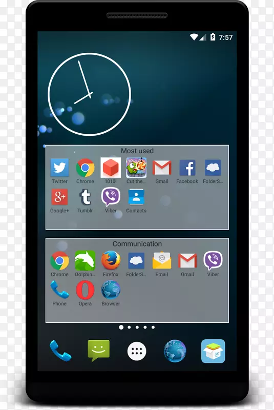 社会应用程序Android屏幕截图-Android