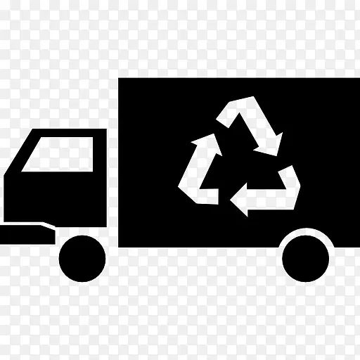 垃圾车、纺织品回收垃圾箱和废纸篮.卡车