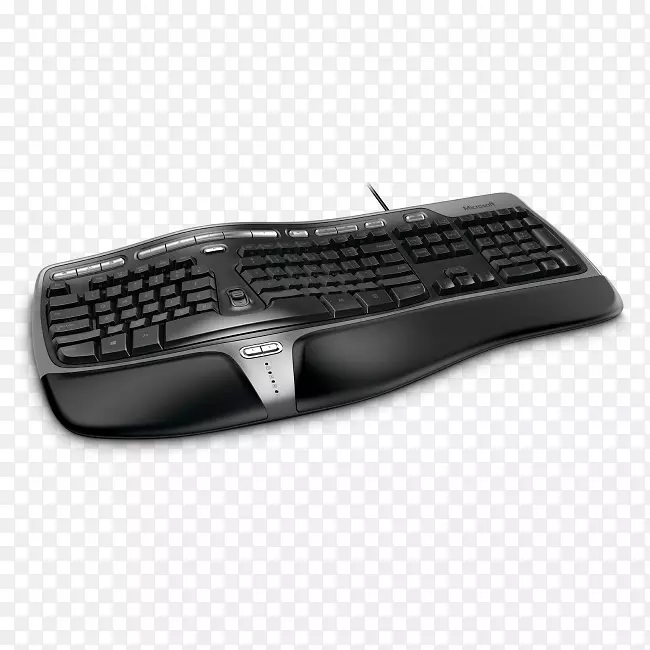 计算机键盘人机工程学键盘微软自然工效学4000-微软