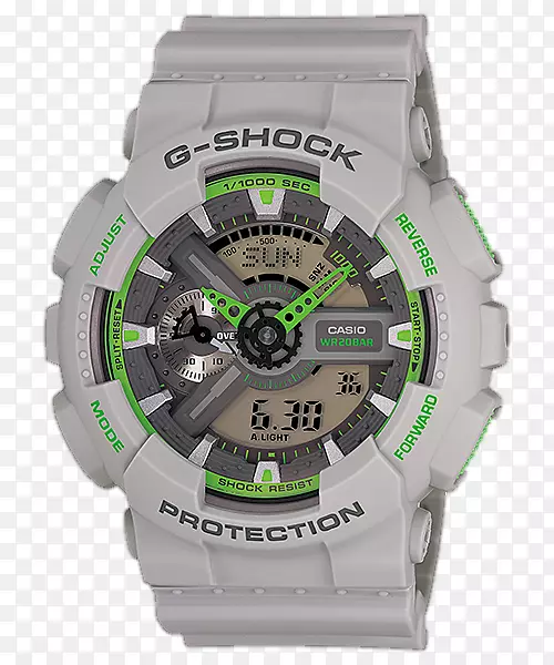 G-冲击式太阳能手表卡西欧钟表