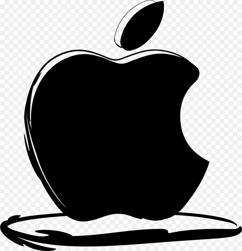 电脑图标设计下载标志剪辑艺术-苹果