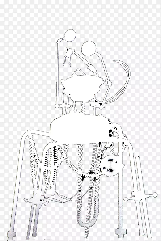 椅子线角素描椅