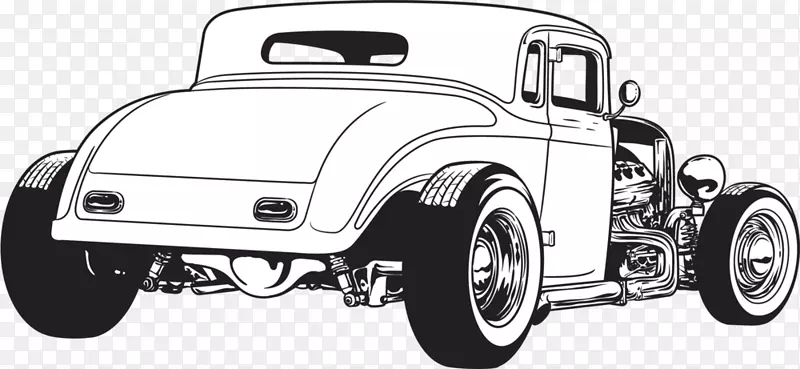 1932年福特热棒鼠棒夹艺术车