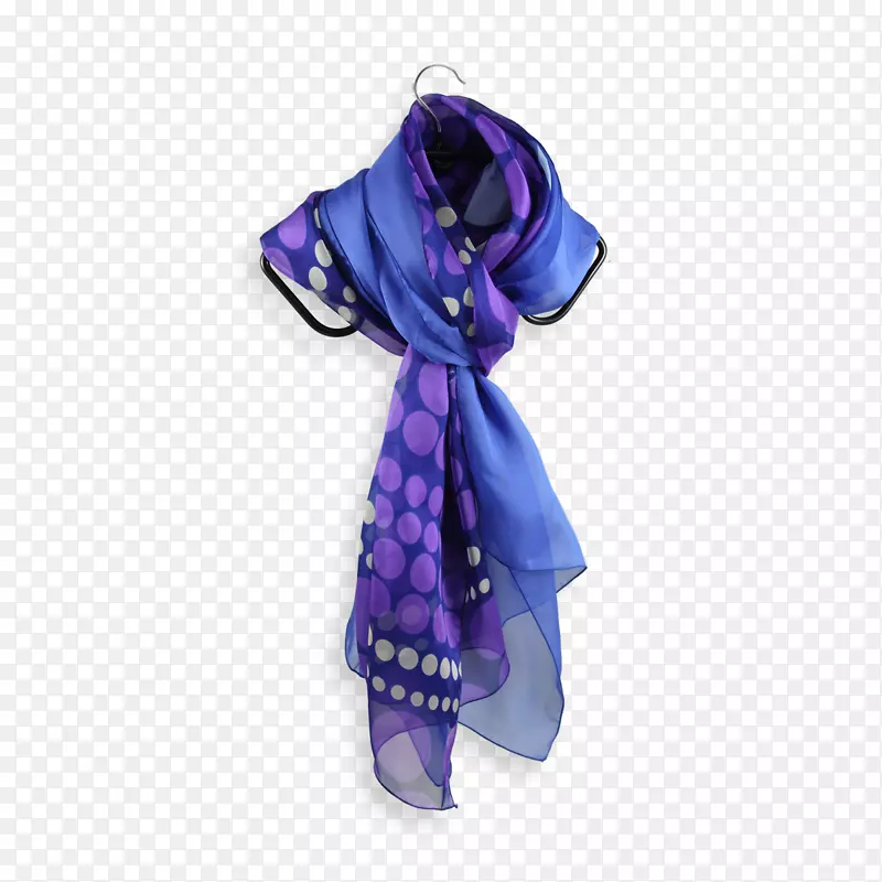 围巾，丝绸，牛油，蓝色，羊绒，羊毛，紫罗兰
