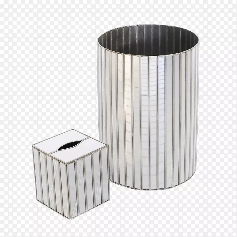镜面垃圾桶和废纸篮家具纸巾垃圾桶