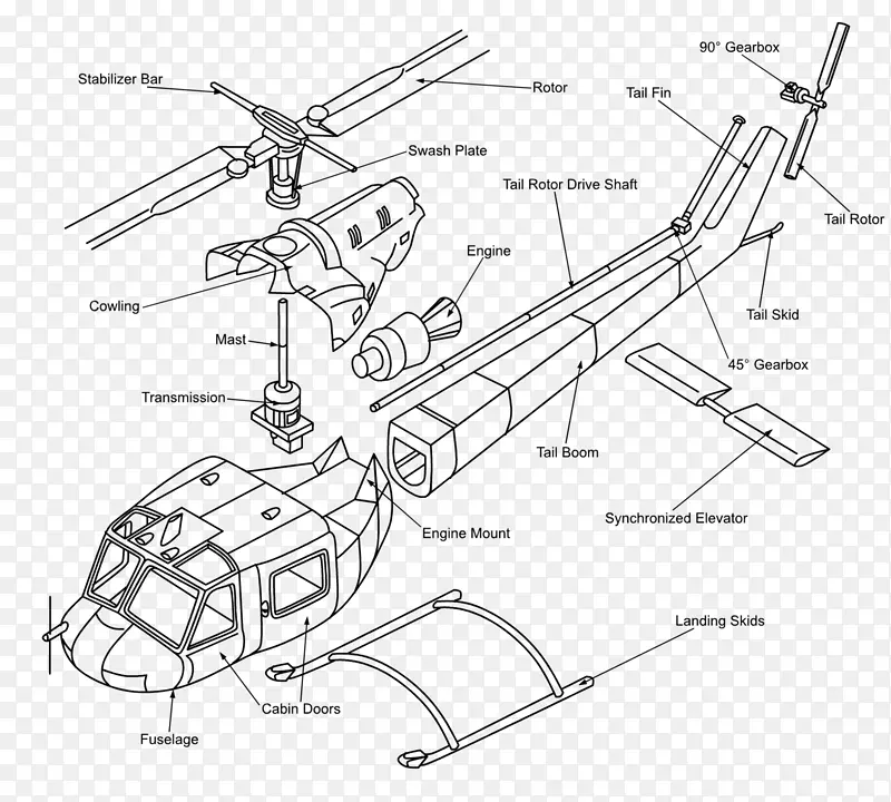 无线电控制直升机飞机固定翼飞机杯-直升机