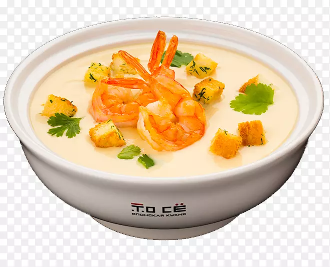 玉米杂烩素食菜系亚洲菜碗菜谱-卡通汤