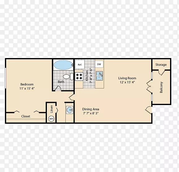 820套公寓盐湖城出租平面图-公寓