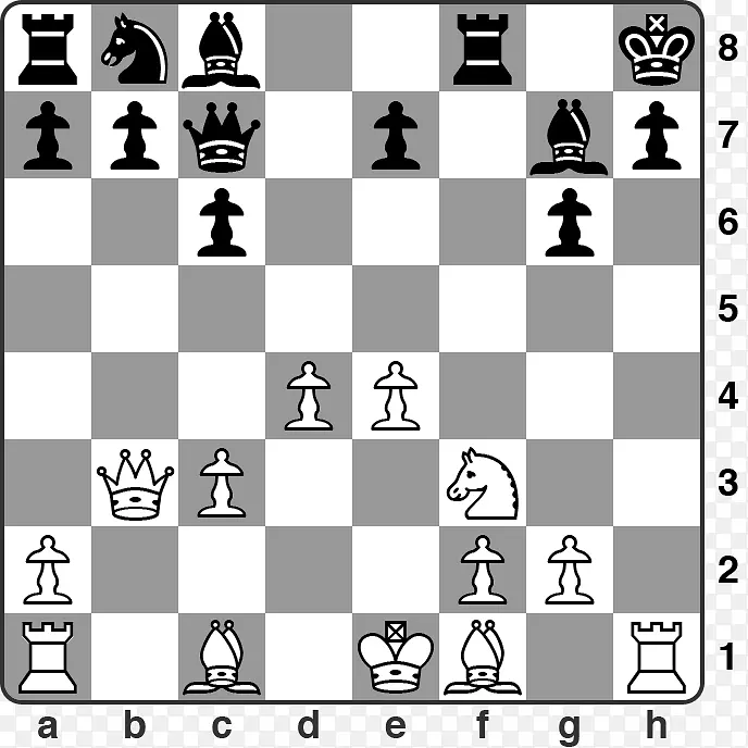 国际象棋问题国际象棋拼图鲁伊·洛佩兹公开游戏-国际象棋