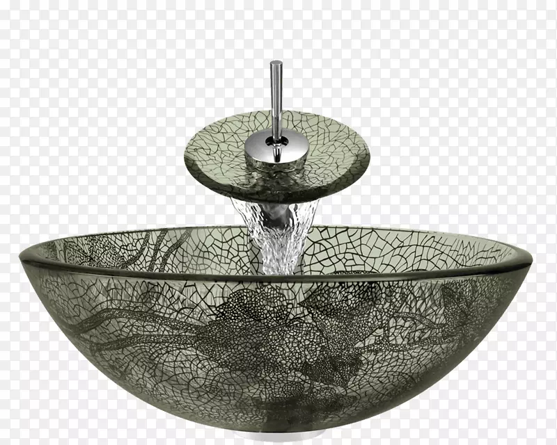 水龙头碗水槽浴室玻璃水槽