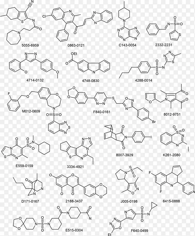 化学库小分子化学化合物立体
