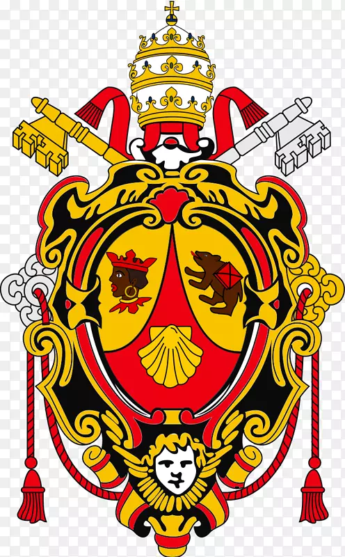 教皇的臂章教皇十六世教皇的军徽教皇方济各教宗的臂章教皇本尼迪克特教宗