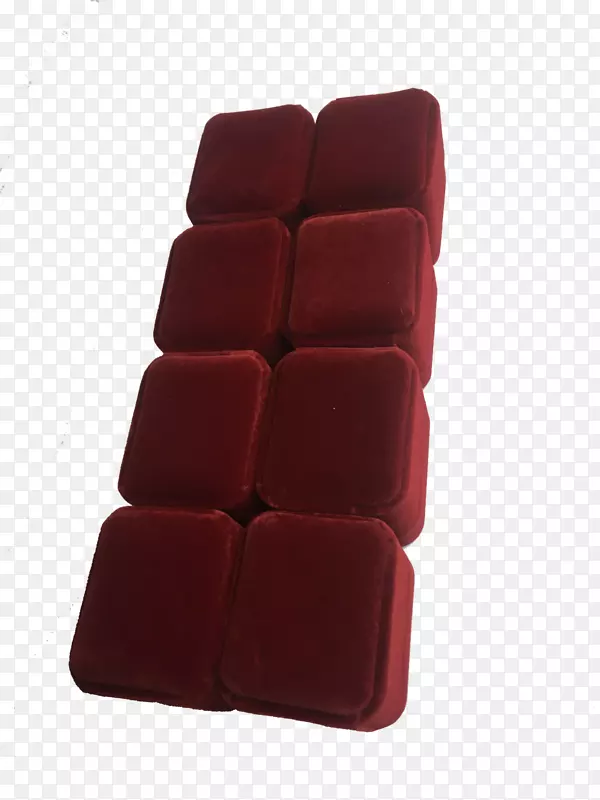黑天鹅绒红天鹅绒蛋糕人造革盒包装及标签