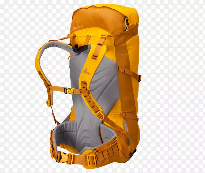 登山吊带背包格雷戈里山产品有限责任公司黄色背包