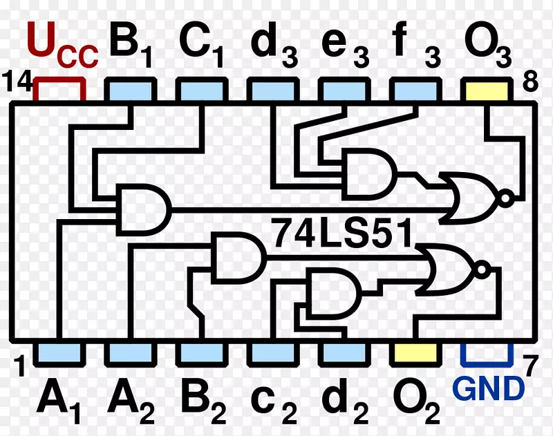 晶体管.晶体管逻辑电子线路图集成电路和芯片.符号