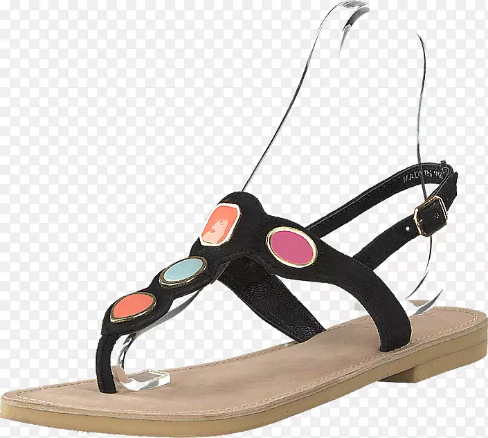 拖鞋鳄鱼蓝凉鞋