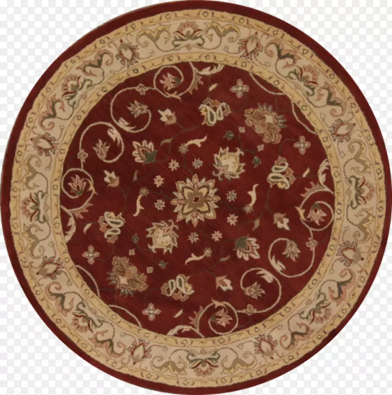 阿格拉布朗乌沙克地毯红8x8，公司。-地毯