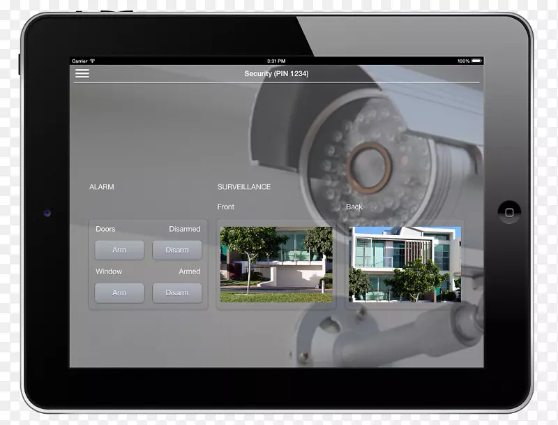 knx系统显示设备ipod触摸家庭自动化工具包.灯