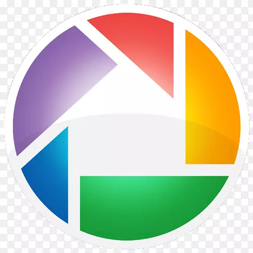 Picasa网络相册图像管理器徽标图像编辑-跳伞员