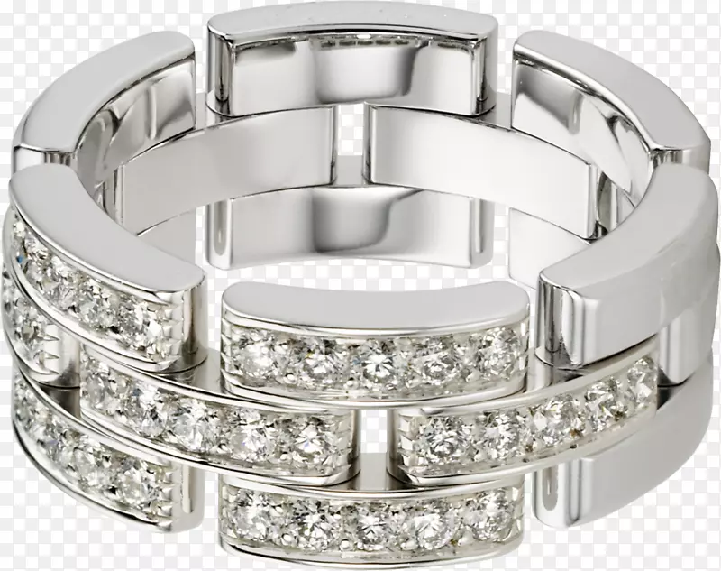 结婚戒指钻石克拉