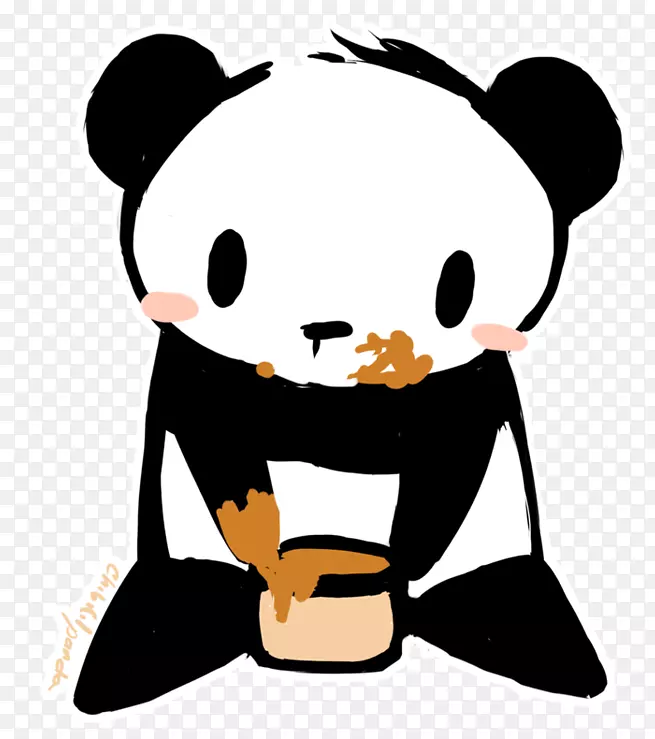 大熊猫宝宝熊猫t恤剪贴画熊