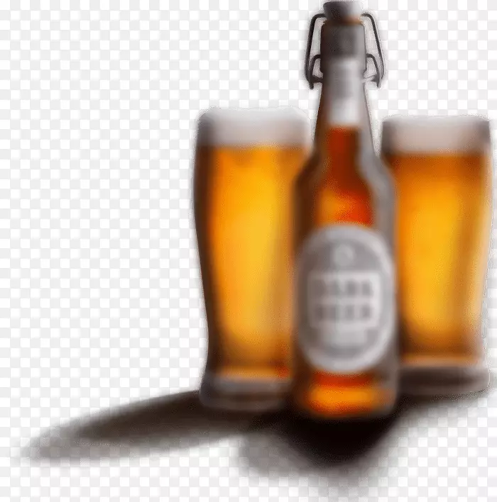 啤酒瓶小麦啤酒玻璃瓶-啤酒