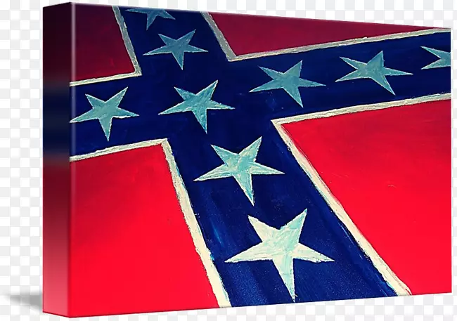 蓝地毯旗星地罩-联邦旗