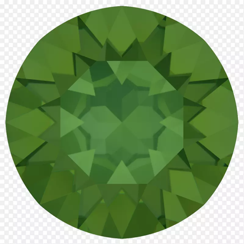 水晶施华洛世奇热固性热绿石