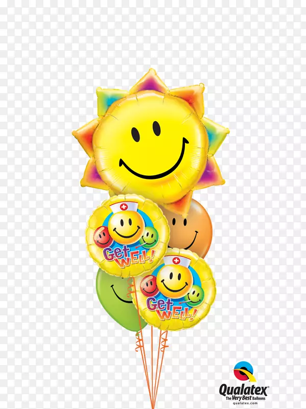 玩具气球花束生日礼物-牙齿派对