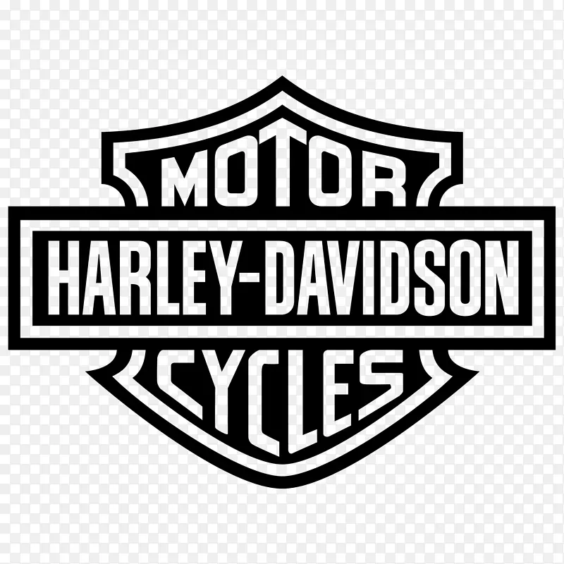 哈雷-戴维森标志摩托车贴花艺术-摩托车