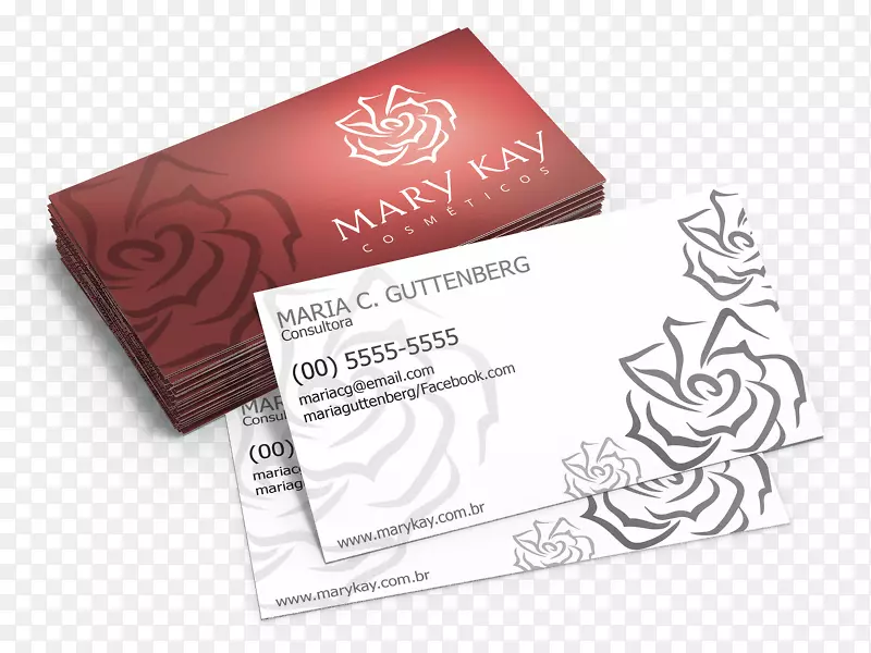 玛丽·凯化妆品涂布纸名片打印机-玛丽·凯