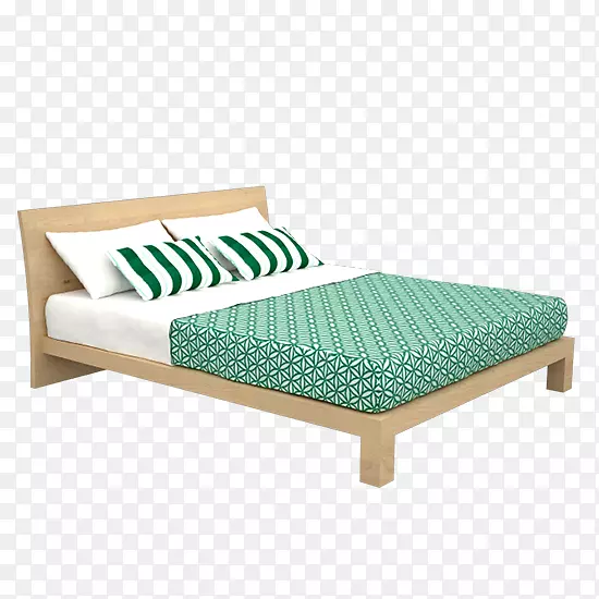 床架床垫床单舒适木床垫