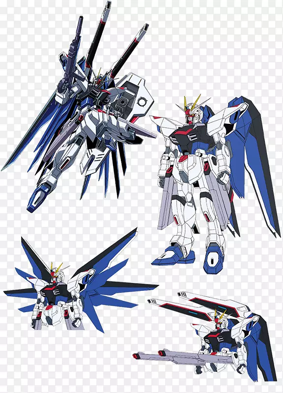 基拉大和移动西装贡达姆独角兽zgmf-x10a自由Gundam Athrun Zala-建造一所房子