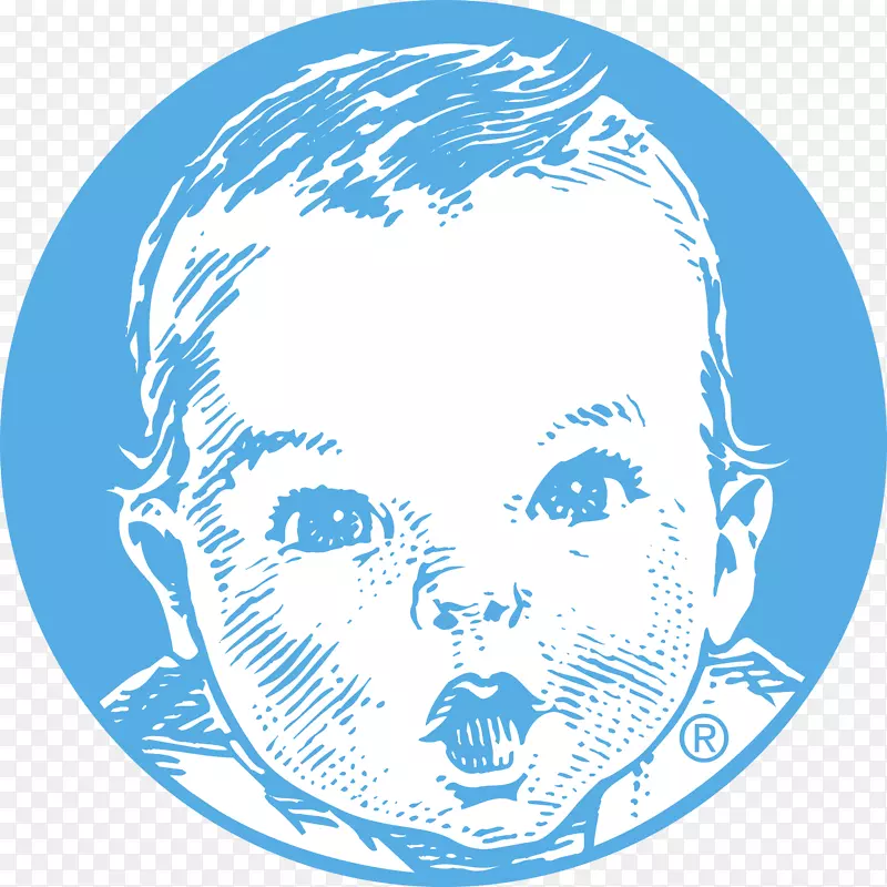 一个温和的提议婴儿食品Gerber产品公司讽刺婴儿画廊标志