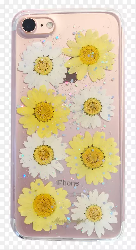 手机配件花卉设计向日葵花瓣设计