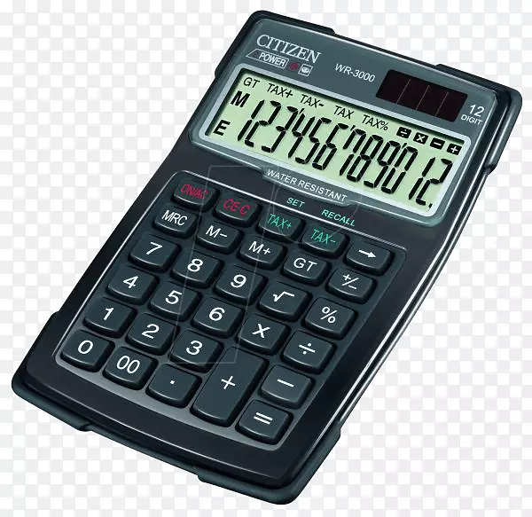 计算器公民办公室黑色显示公民财产公民sdc-4310台式计算机配件德州仪器.计算器