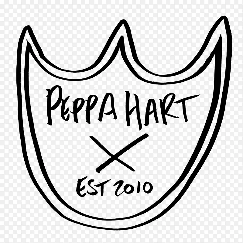 图形设计标志书法.Peppa标志