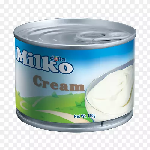 奶油奶蛋冻玉米淀粉食品-牛奶