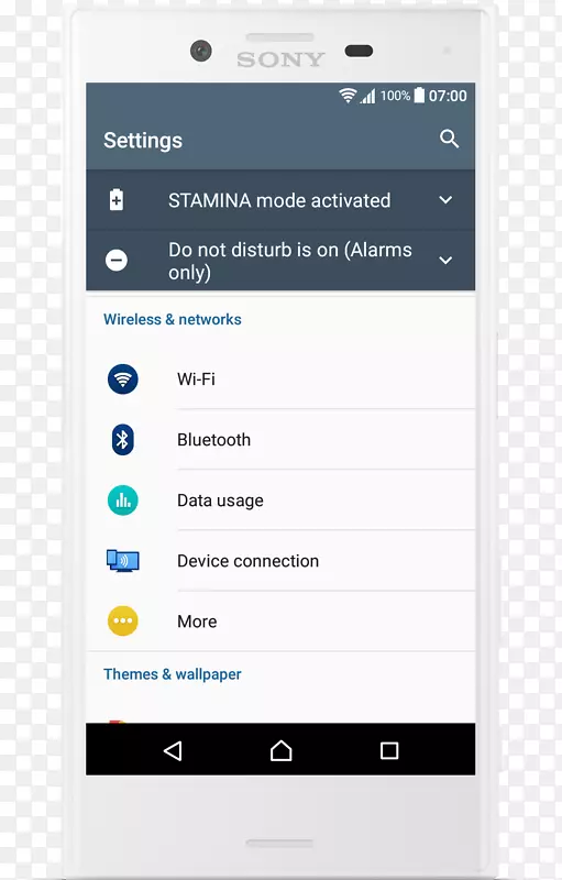 Smartphone功能手机索尼xperia xa1索尼xperia l sony xperia x紧凑型智能手机