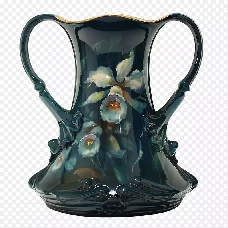花瓶壶波恩花陶花瓶