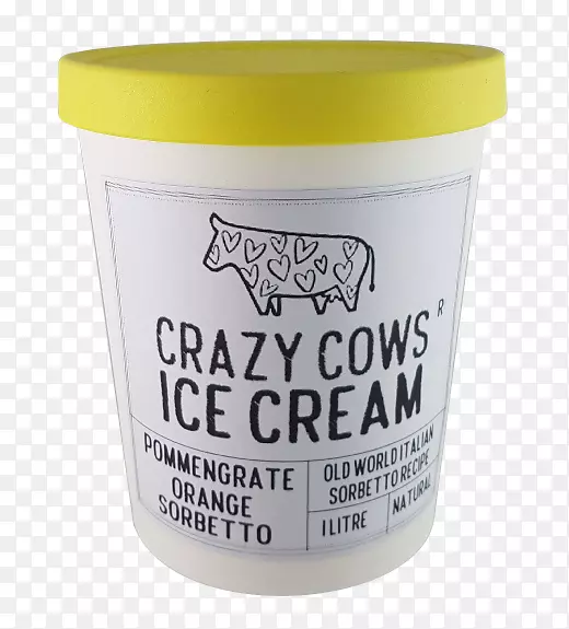 疯狂奶牛冰淇淋白巧克力牛奶冰淇淋