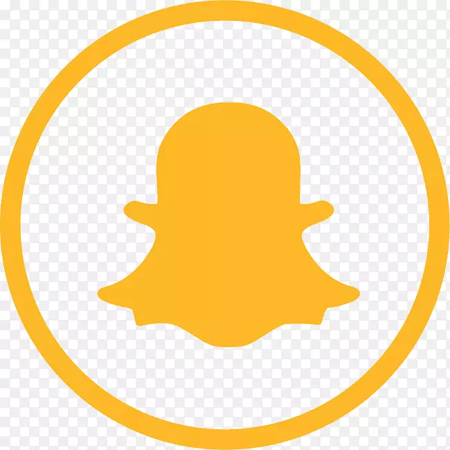 Snapchat眼镜标志社交媒体快照公司。-Snapchat