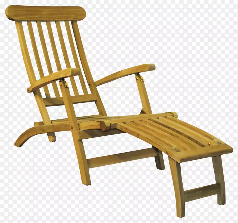 甲板椅花园家具木椅