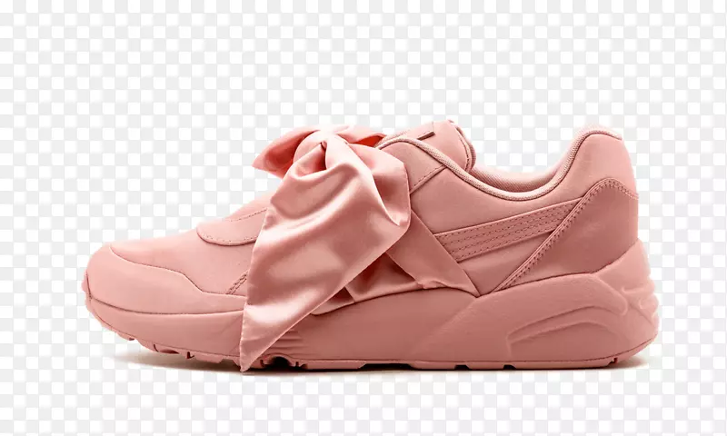 运动鞋美洲狮鞋美粉色运动鞋粉红色运动鞋