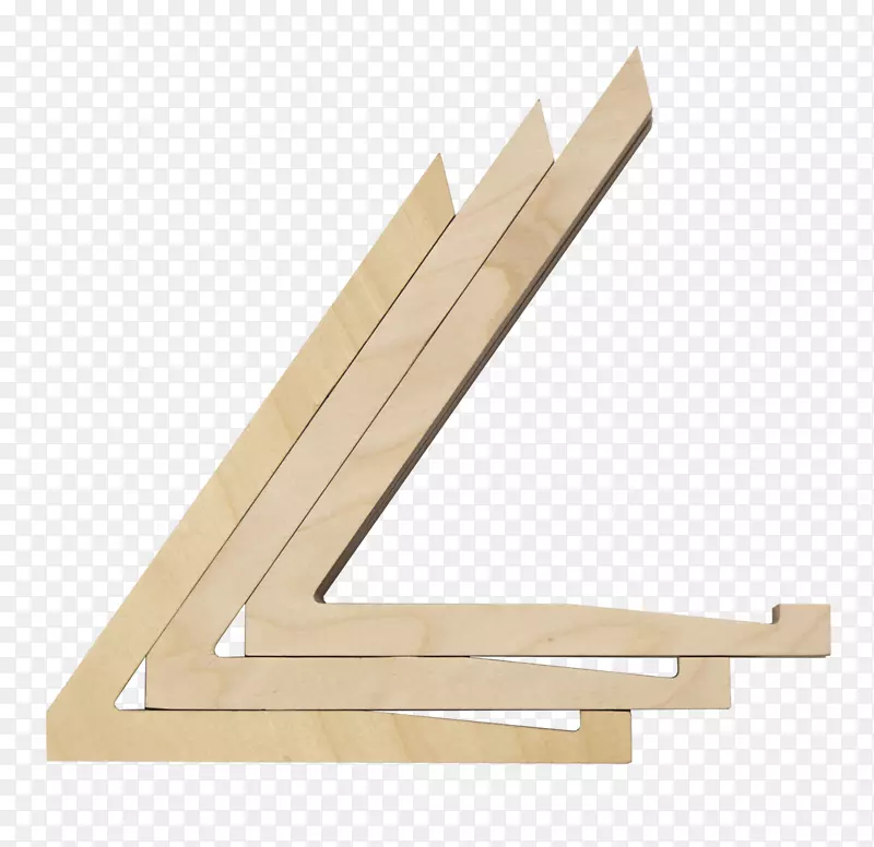 工作室曼努埃尔·雷德家具胶合板椅子-木材