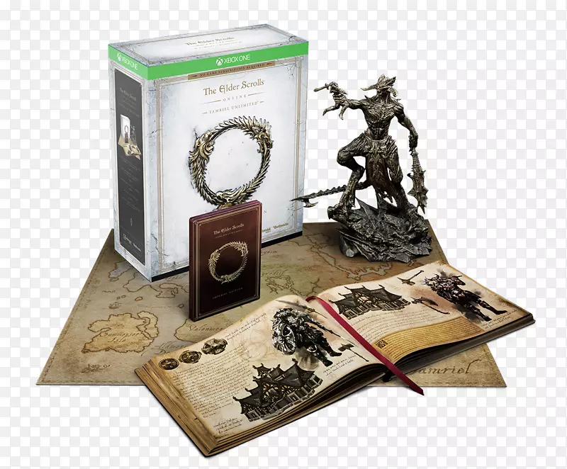 长者卷轴在线：Tamriel无限长者卷轴在线：Morrowind长者卷轴v：Skyrim Xbox One视频游戏-xbox