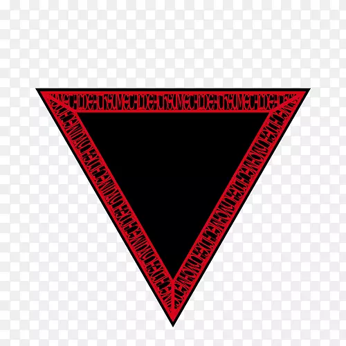 标志线三角形字体线