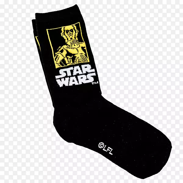 Sock‘s Starwar黑色m字体-c-3PO