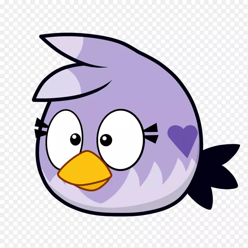 愤怒的小鸟空间愤怒的小鸟星球大战紫色的图案-鸟
